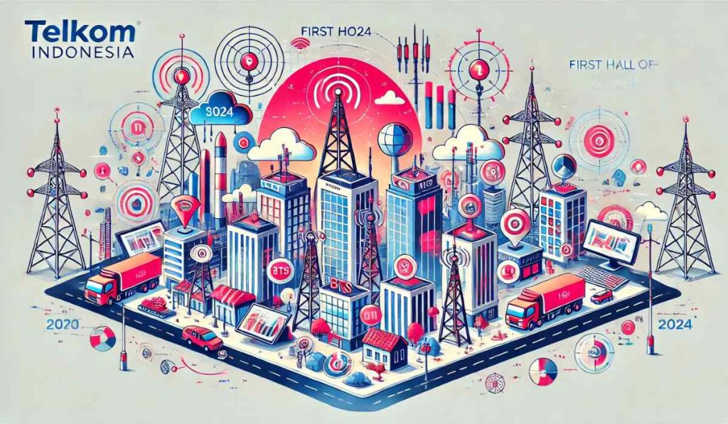 Telkom Indonesia Laporkan Pertumbuhan Positif pada Paruh Pertama&nbsp;2024