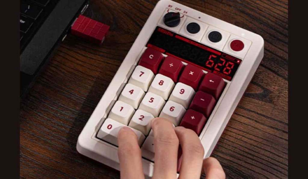 8BitDo Retro18: Keyboard Angka dengan Desain Retro dan Fitur&nbsp;Multifungsi
