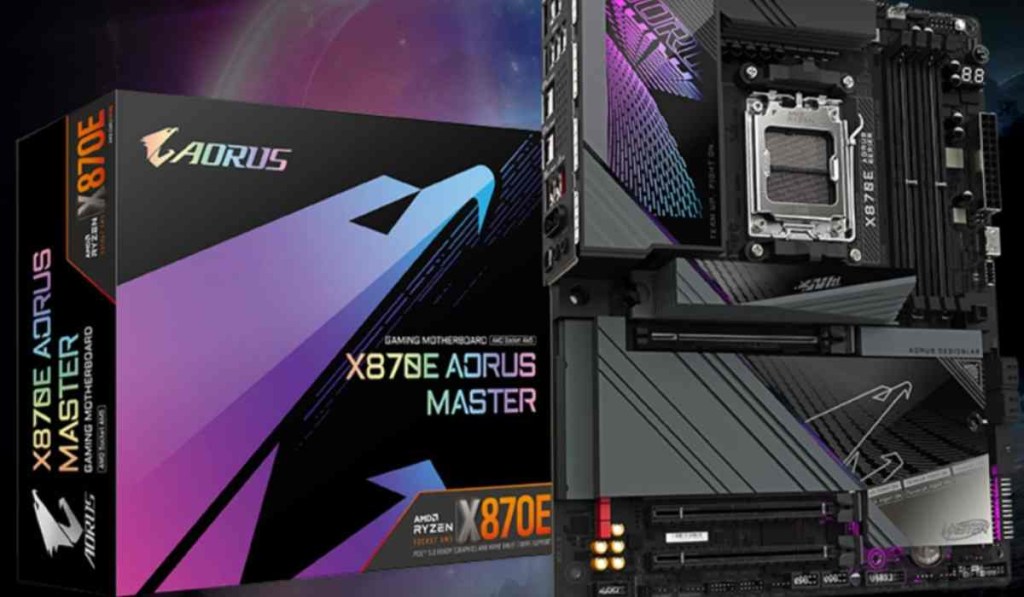 X870E AORUS MASTER: Motherboard AMD 800 Series Pertama dari&nbsp;GIGABYTE